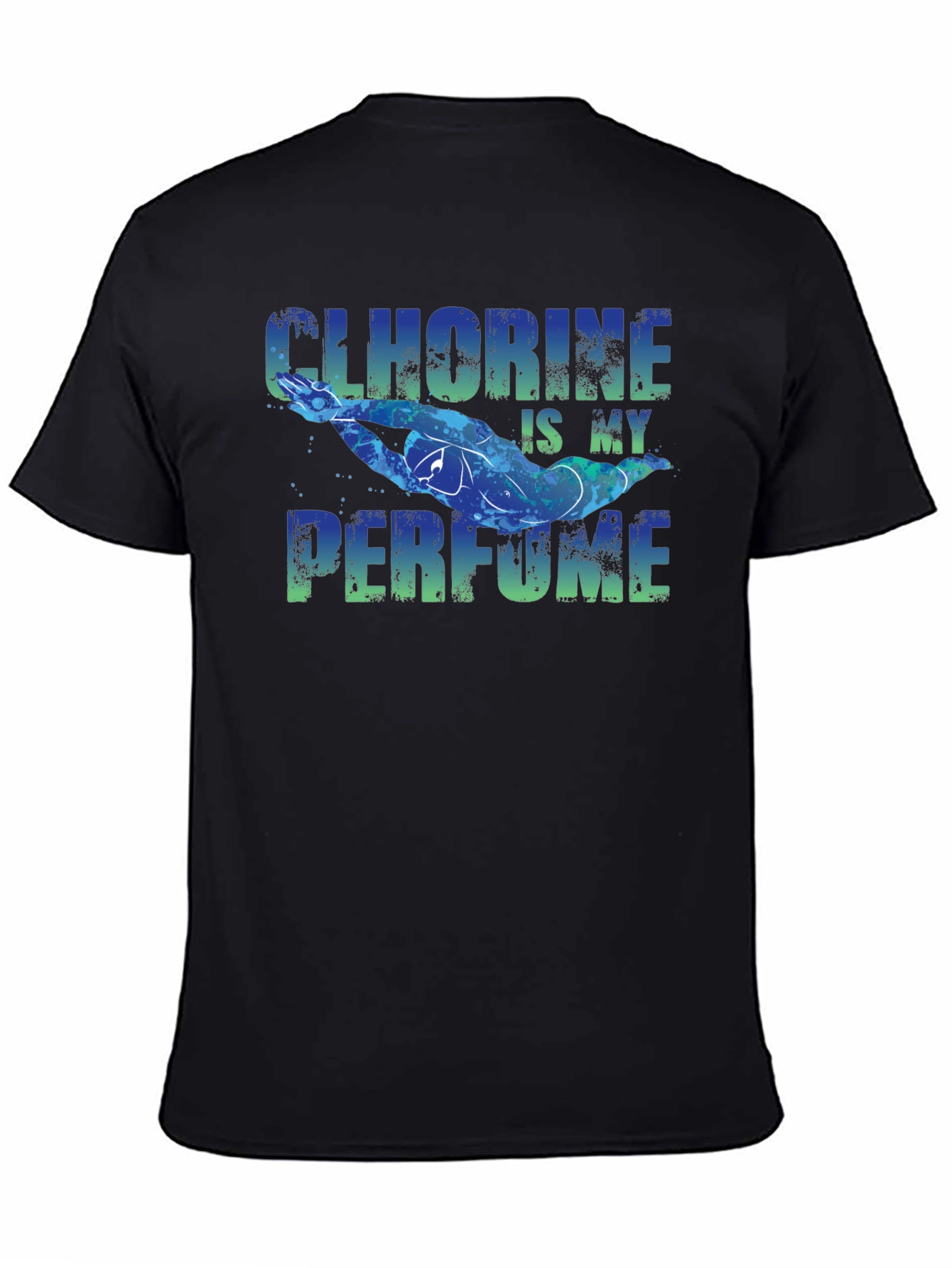 Chlorine is My Perfume Funny Swimmer T-Shirt