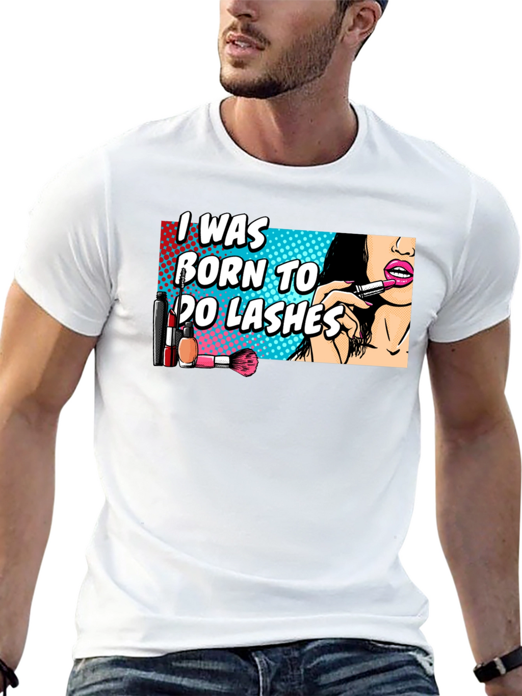 Born to Do Lashes Graphic T-Shirt
