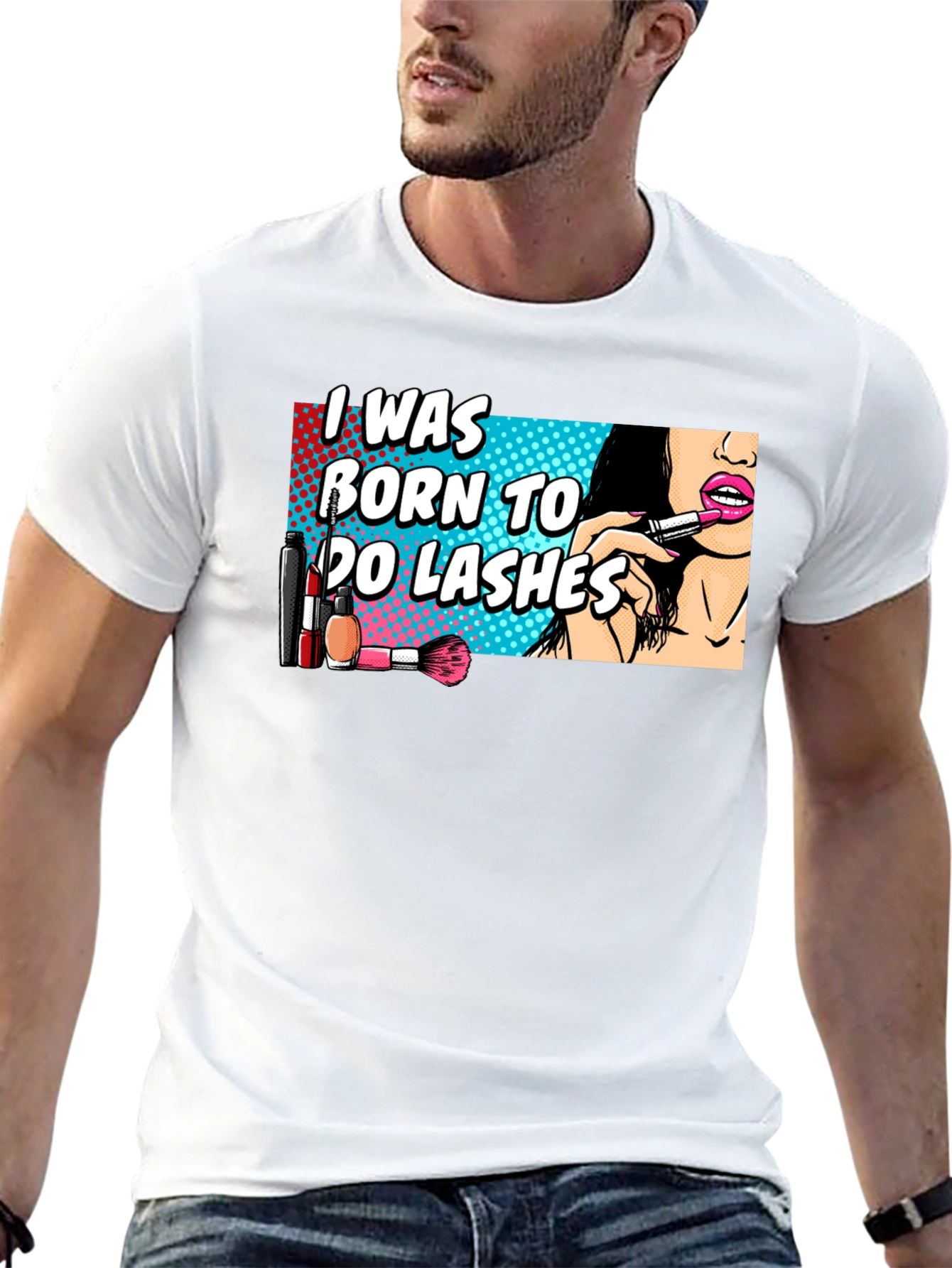 Born to Do Lashes Graphic T-Shirt