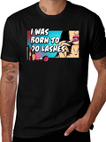 Born to Do Lashes Graphic T-Shirt