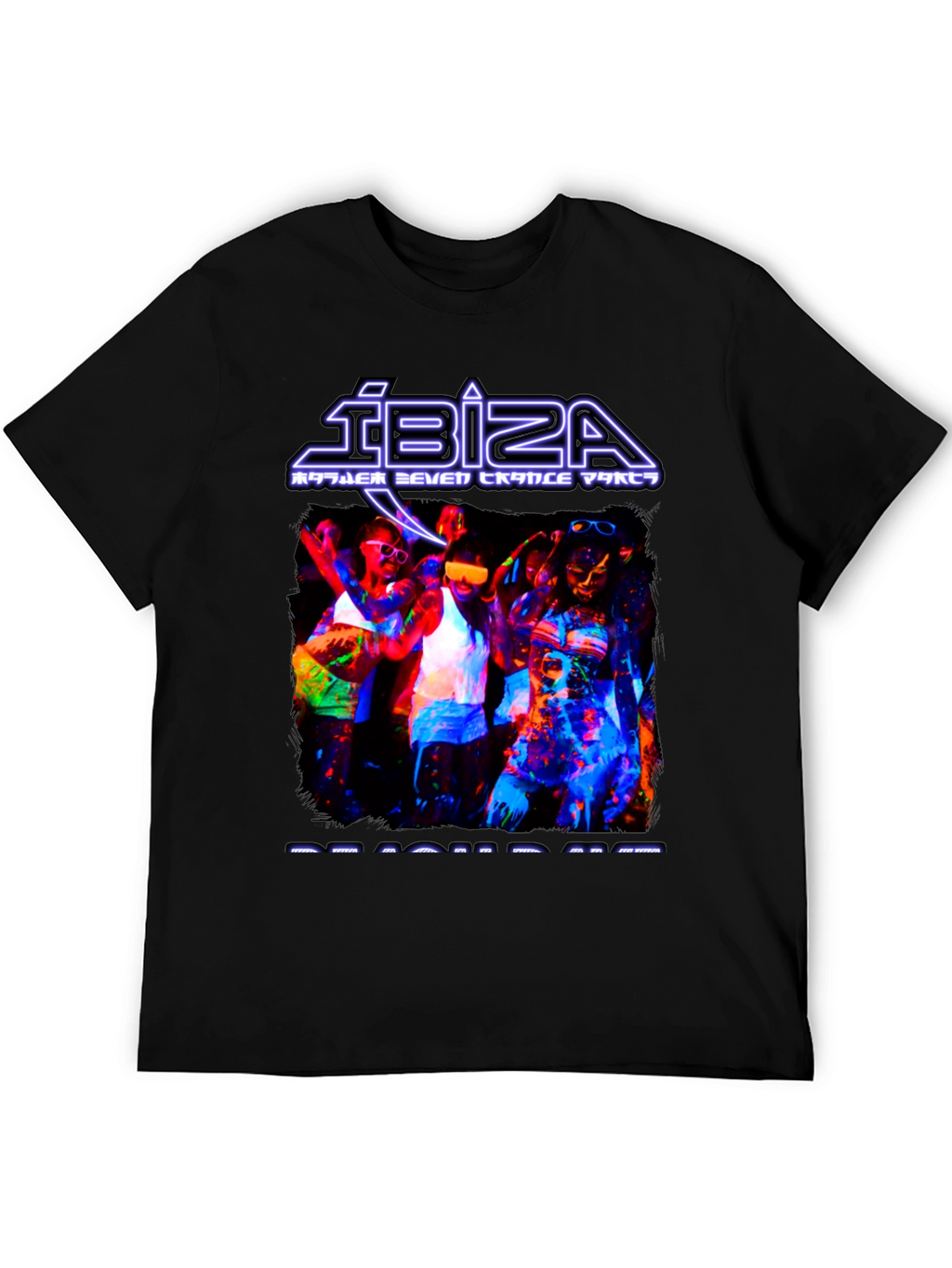 Ibiza Beach Rave Graphic T-Shirt