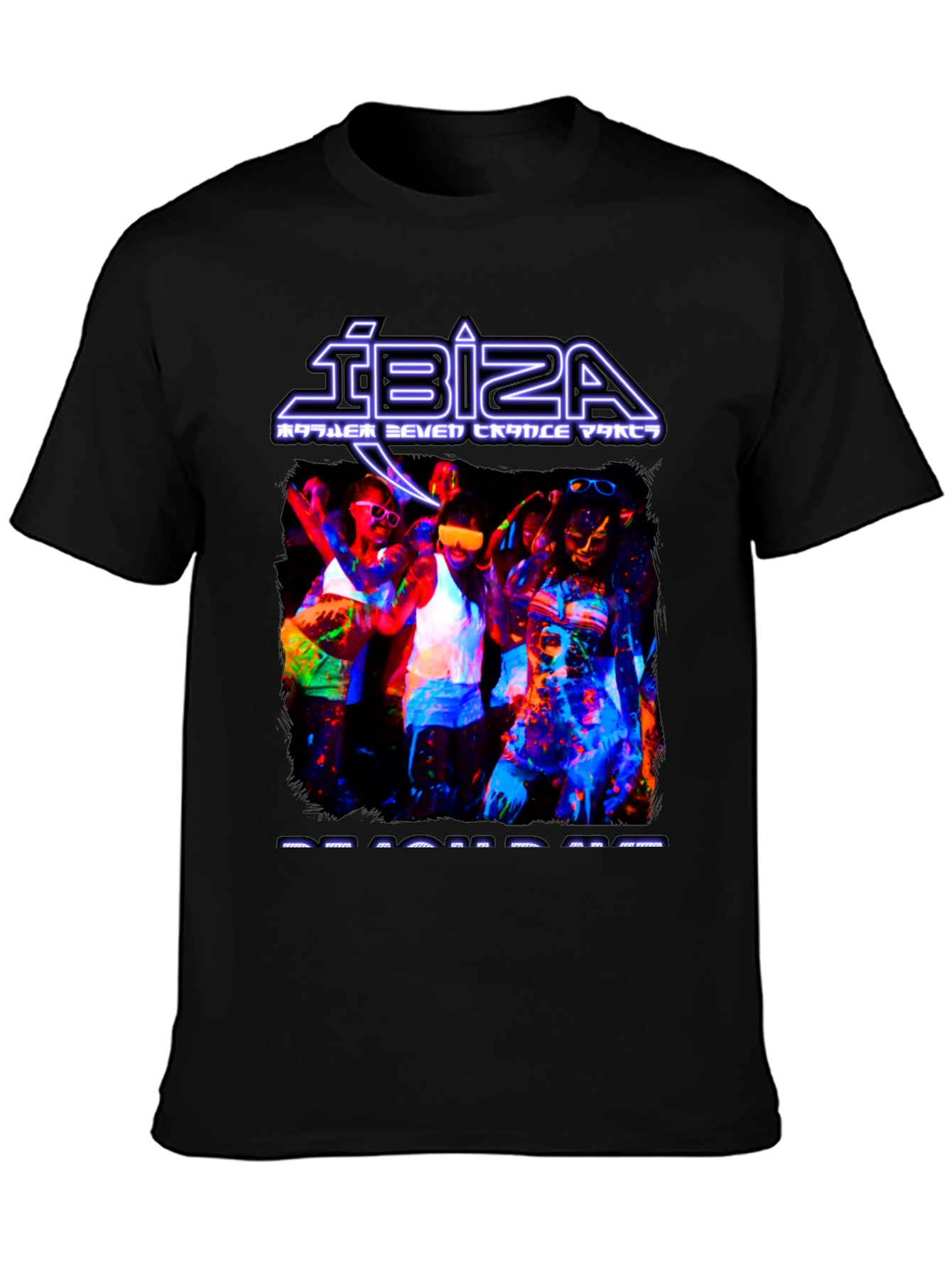 Ibiza Beach Rave Graphic T-Shirt