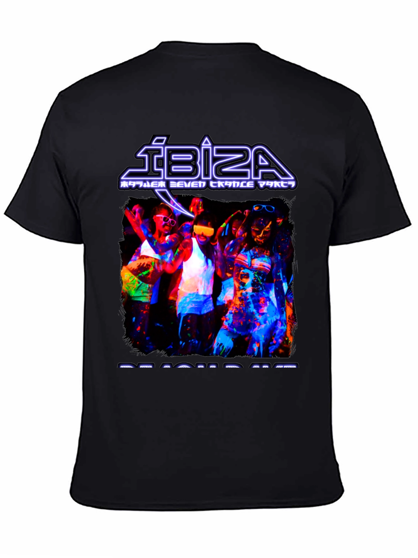 Ibiza Beach Rave Graphic T-Shirt