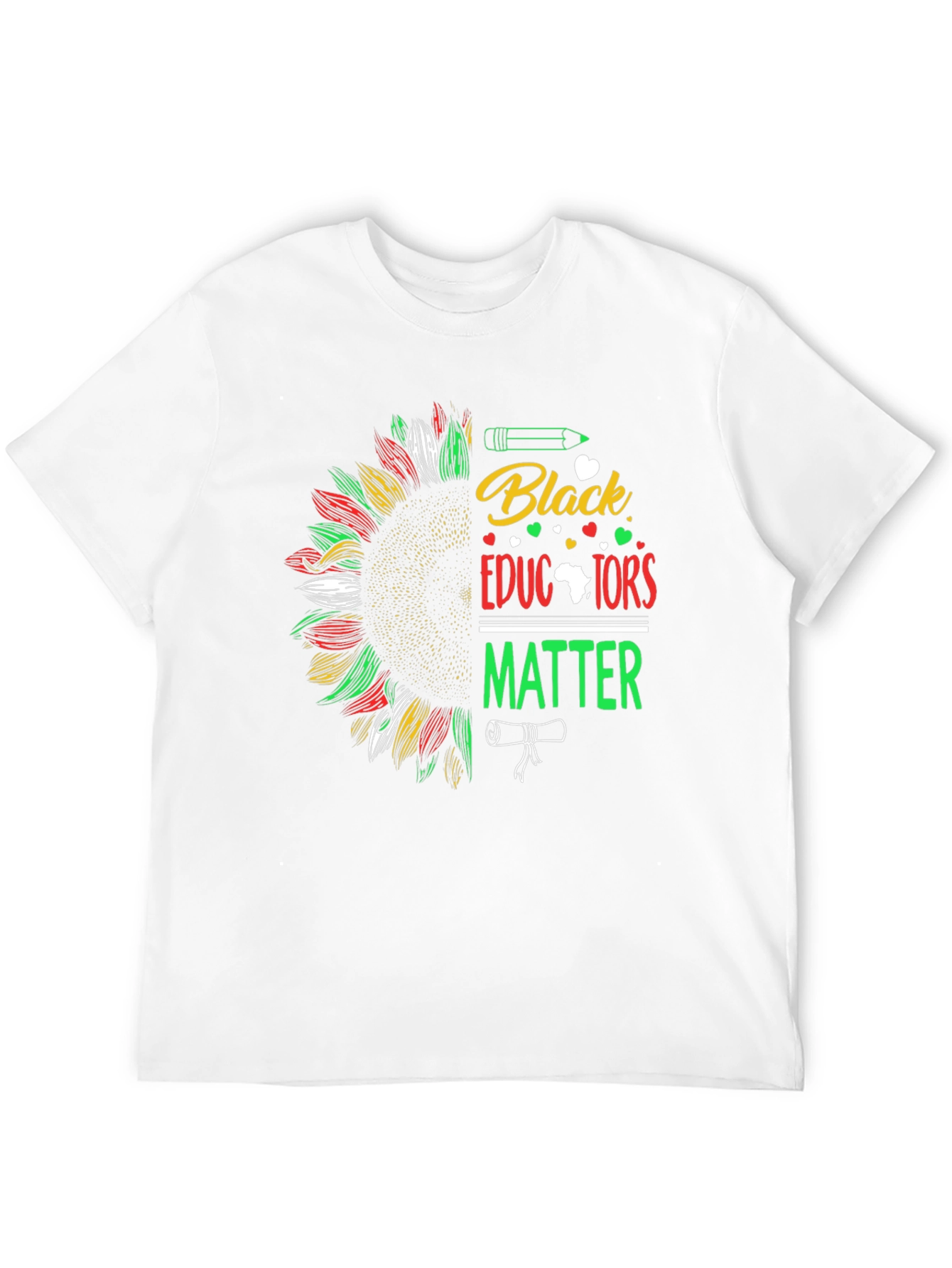 Black Educators Matter Graphic T-Shirt