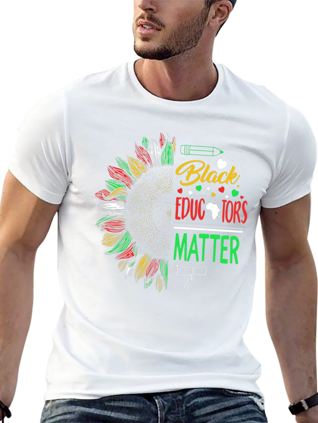 Black Educators Matter Graphic T-Shirt
