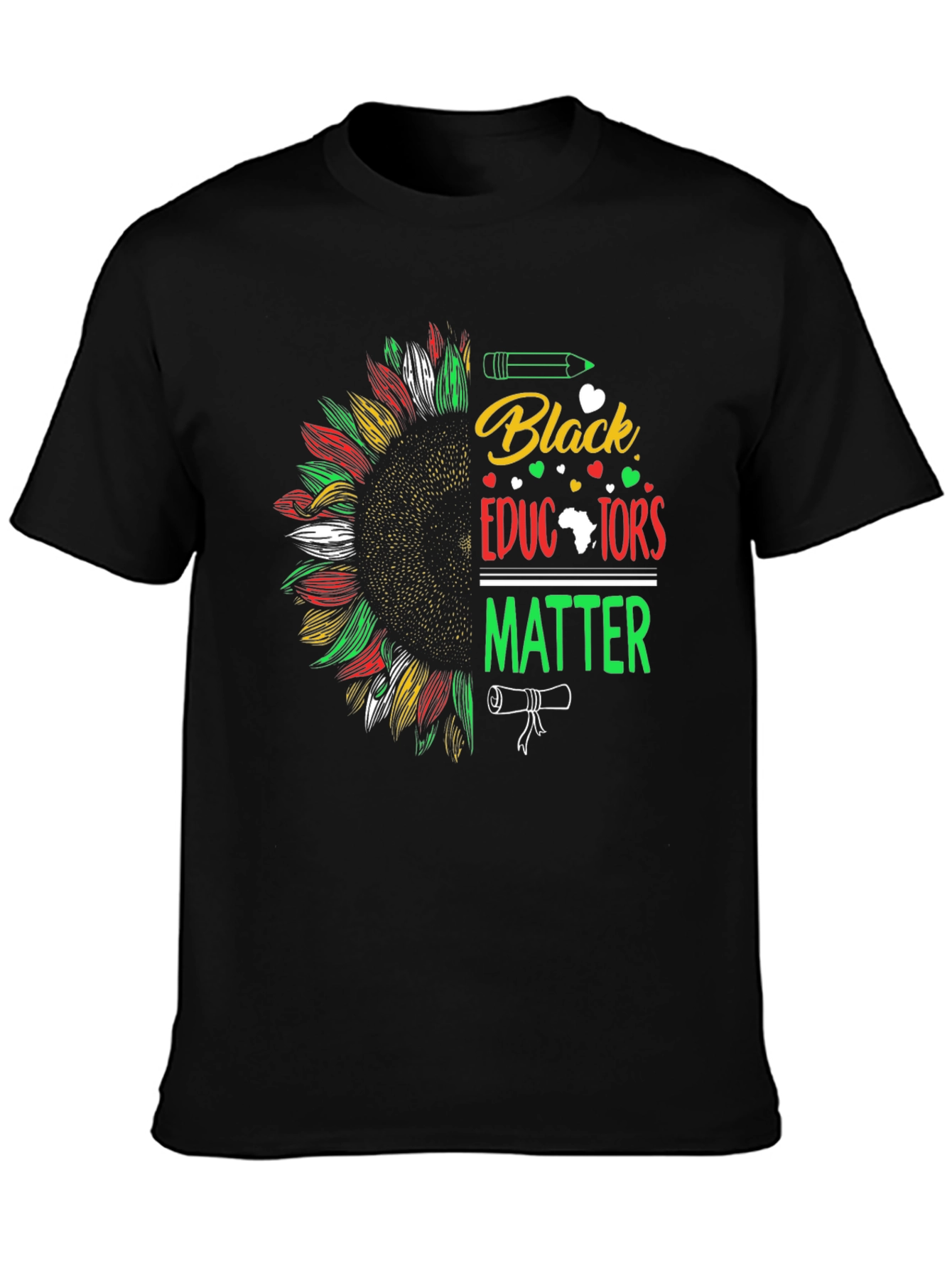 Black Educators Matter Graphic T-Shirt