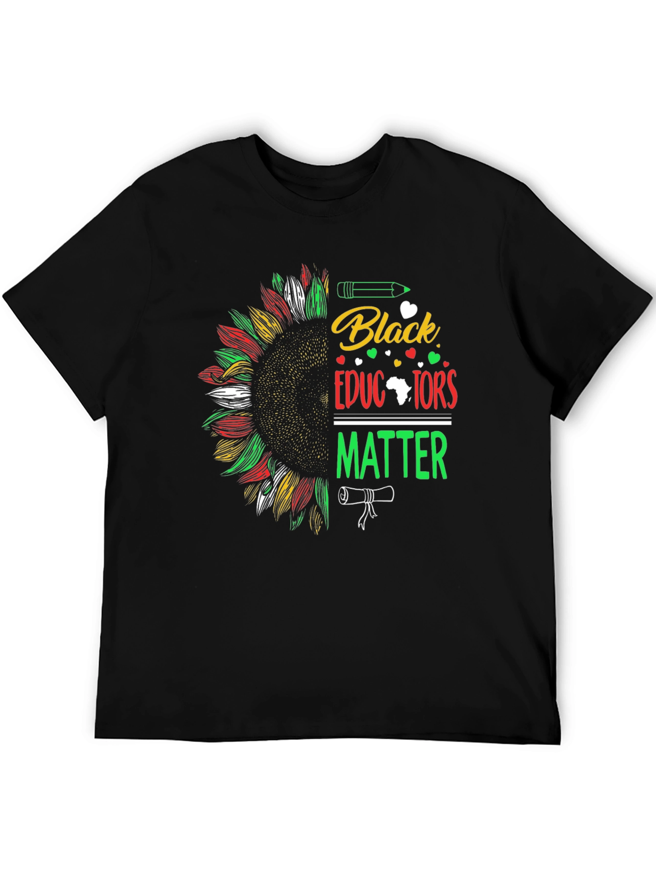 Black Educators Matter Graphic T-Shirt