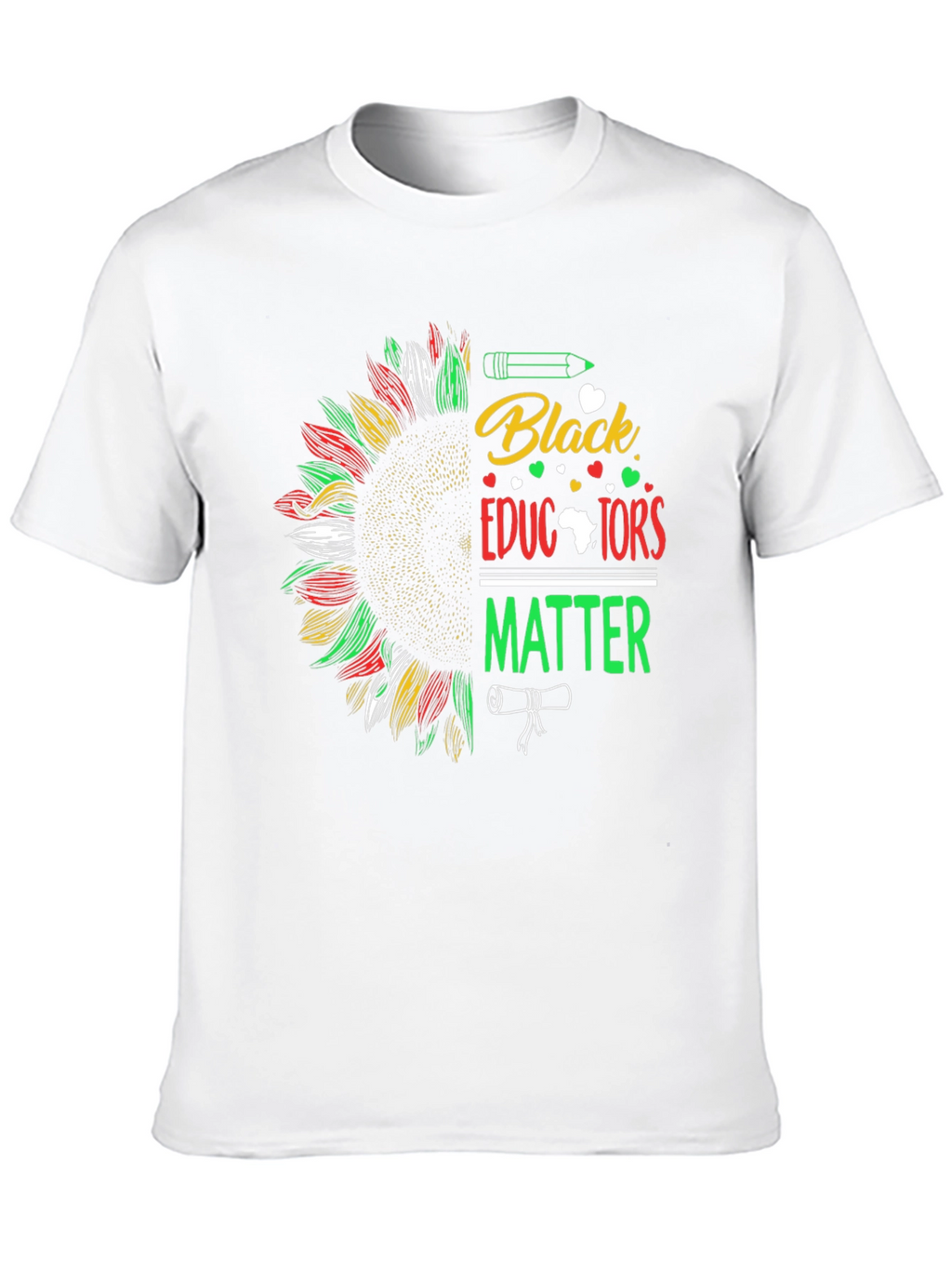 Black Educators Matter Graphic T-Shirt