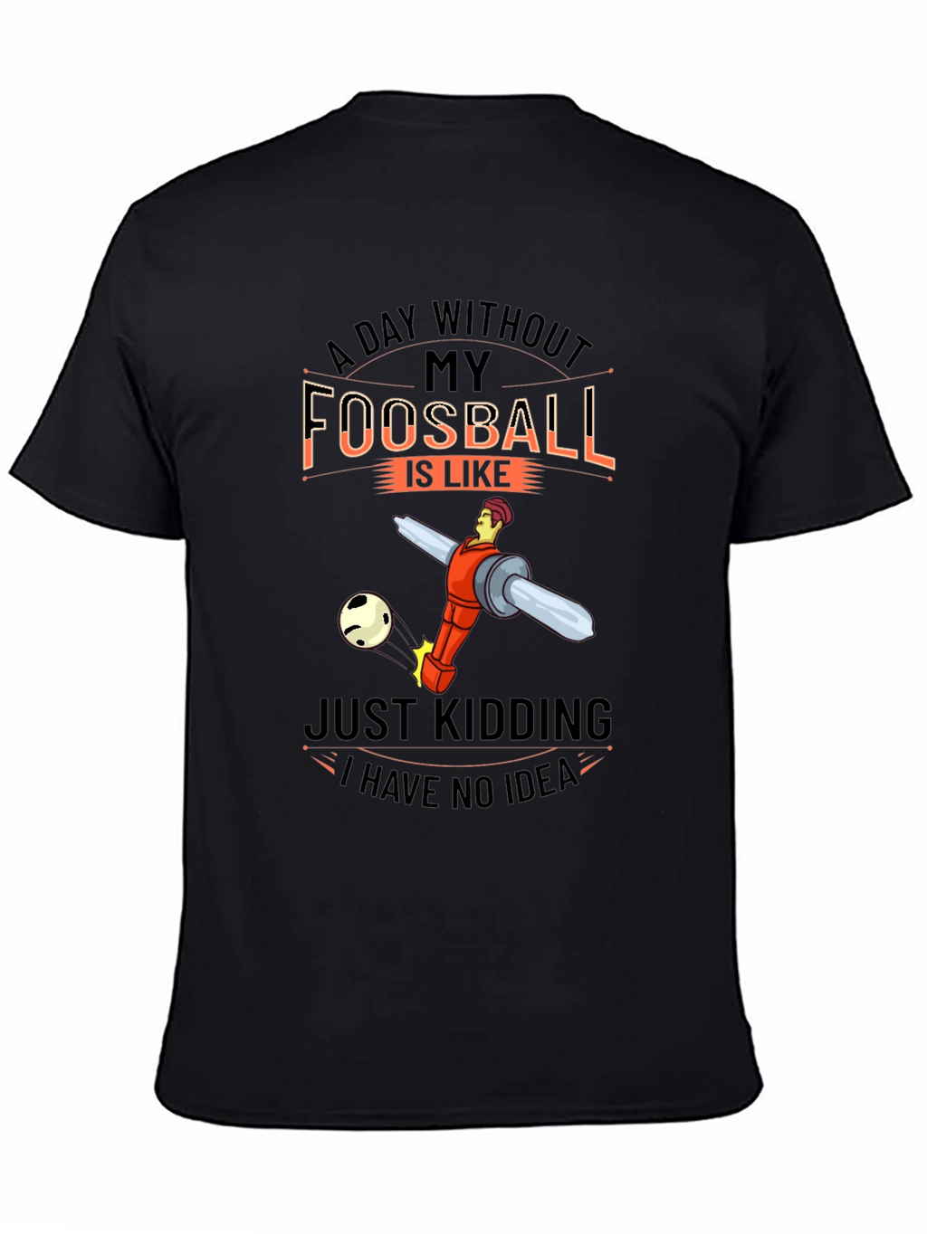 Foosball Player Graphic T-Shirt - Funny Tee