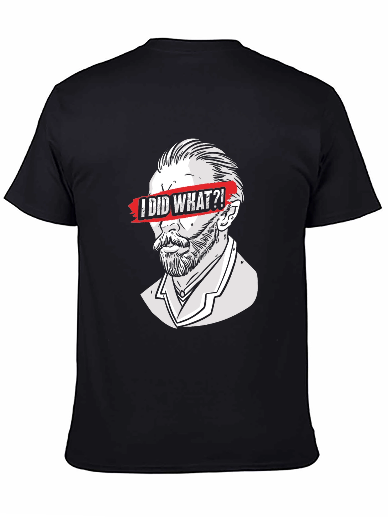 I Did What?! Van Gogh Tee - Unique Art T-Shirt