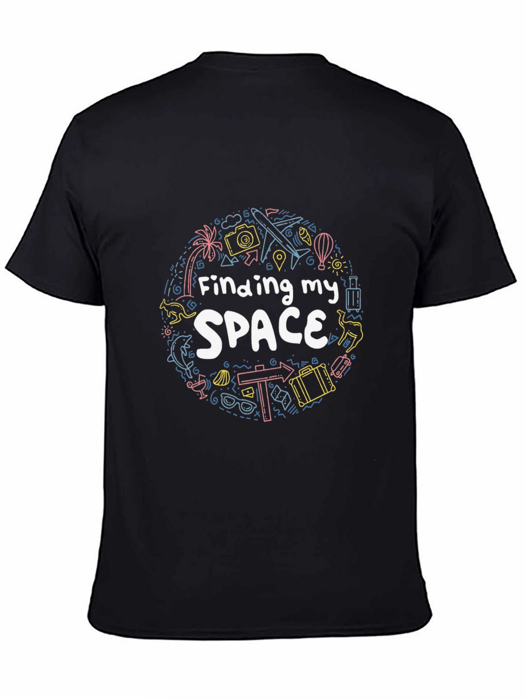 Finding My Space Travel T-Shirt