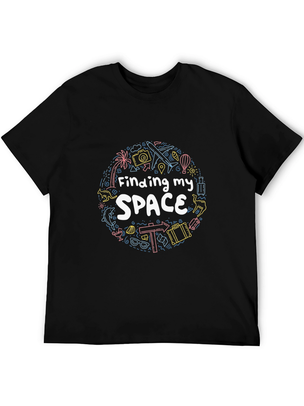 Finding My Space Travel T-Shirt