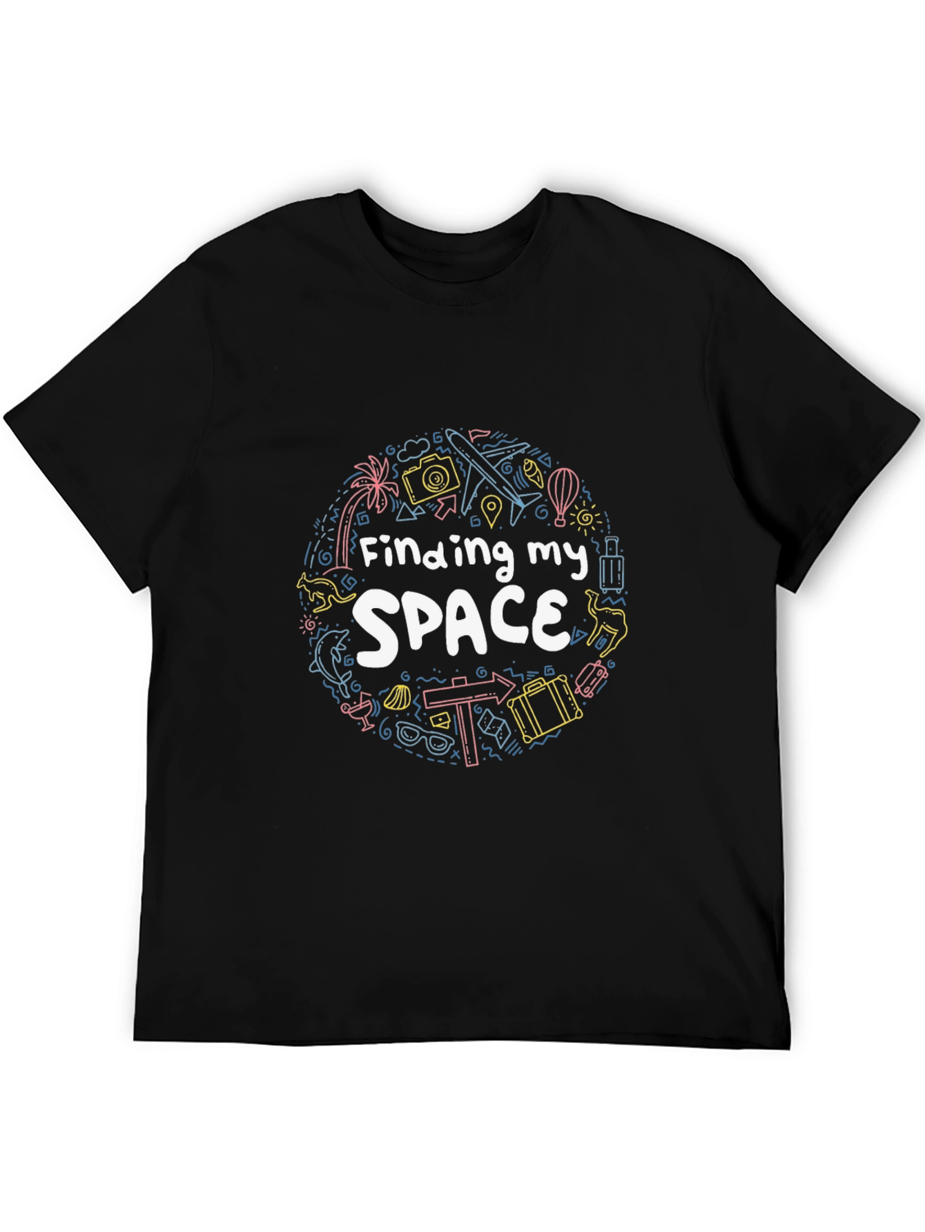 Finding My Space Travel T-Shirt