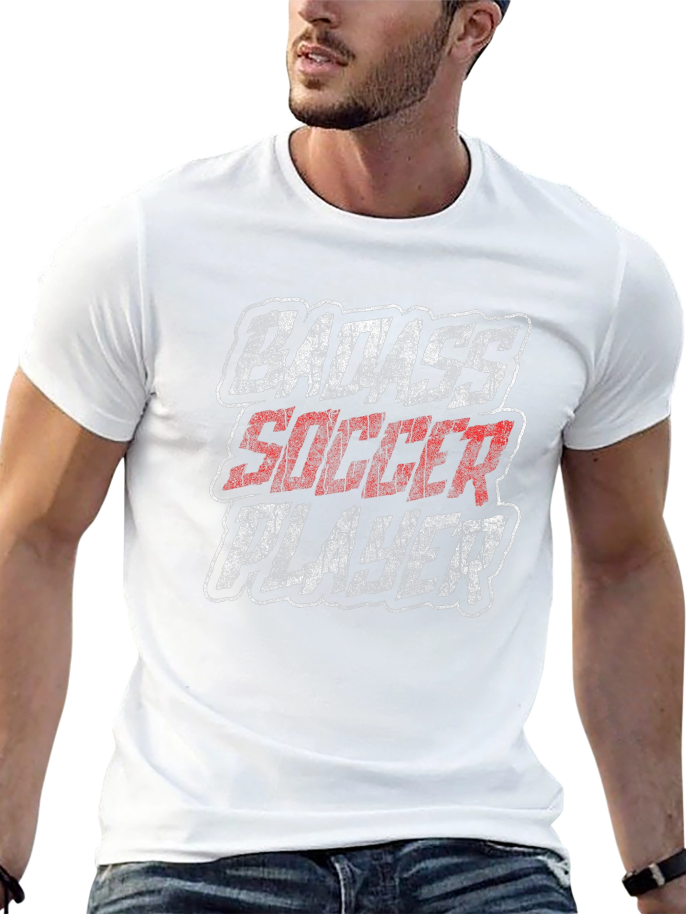 Badass Soccer Player T-Shirt