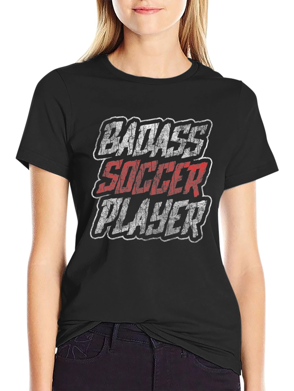 Badass Soccer Player T-Shirt