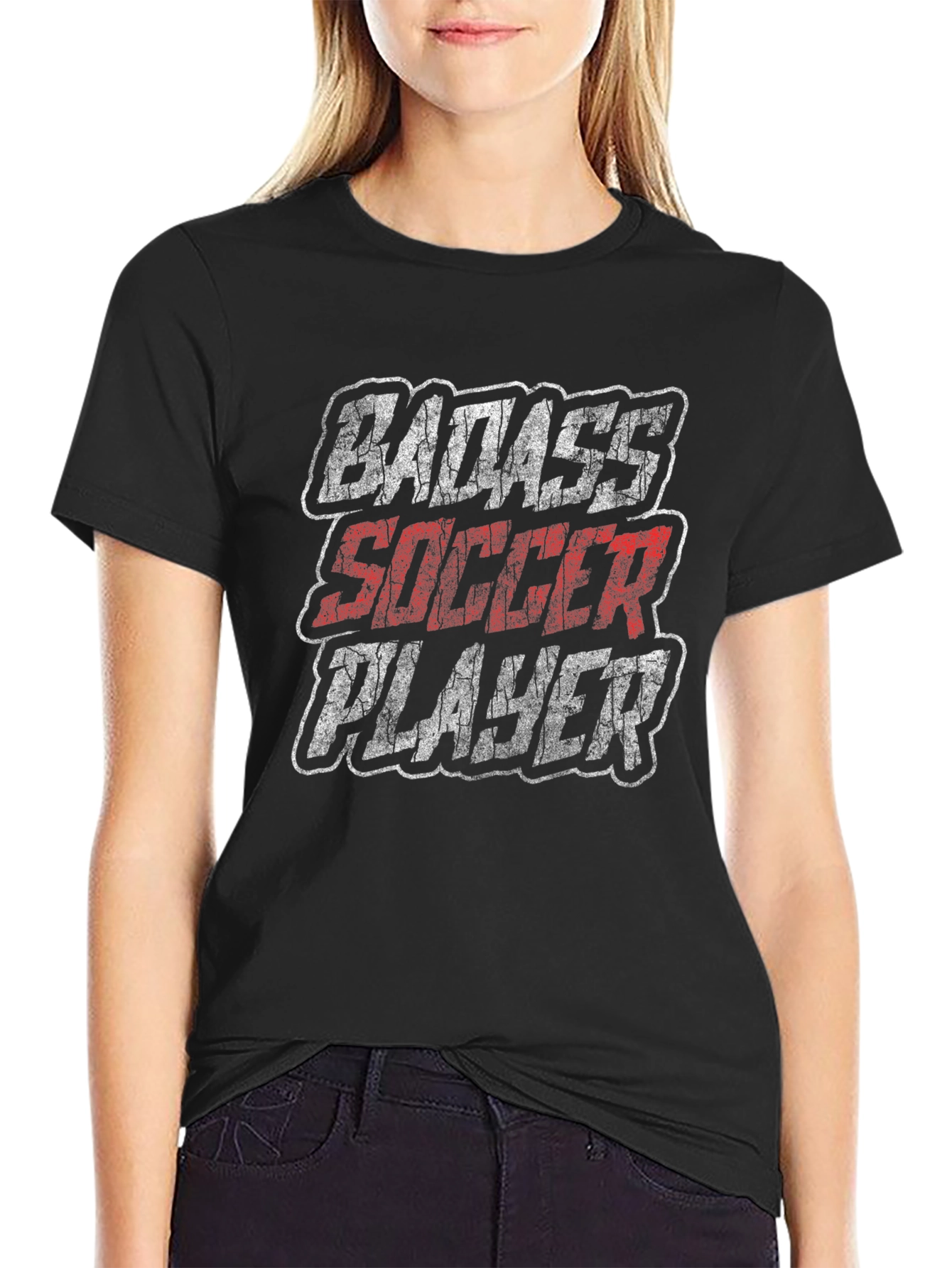 Badass Soccer Player T-Shirt
