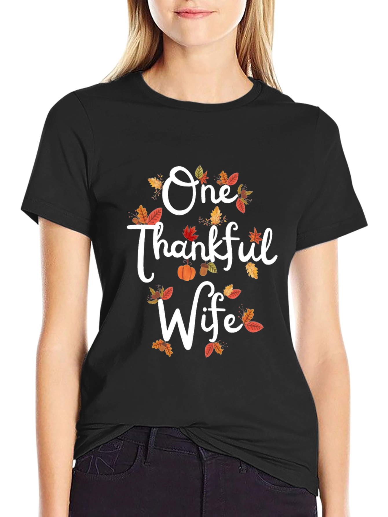 One Thankful Wife Graphic Tee