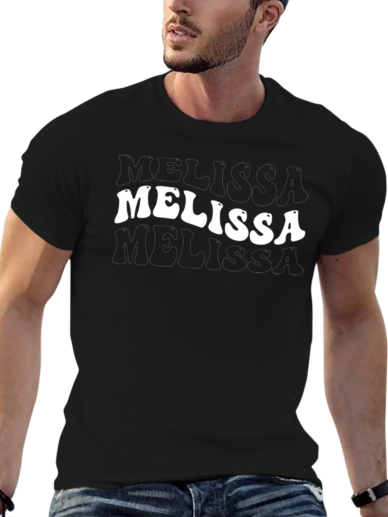 Retro Melissa Graphic T-Shirt - Classic Style