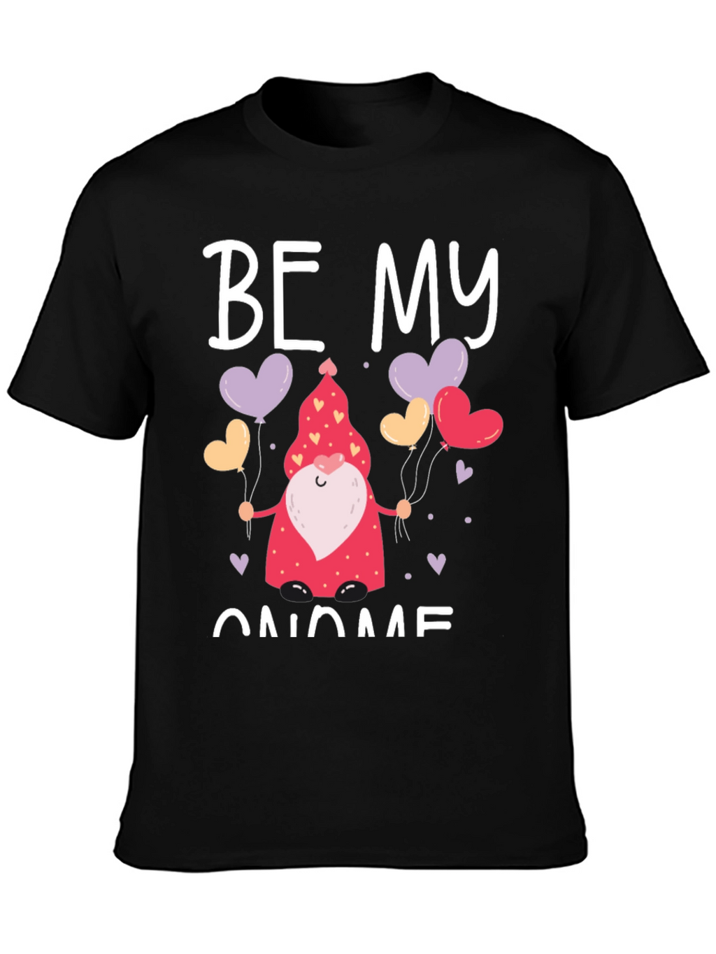 Be My Gnome Valentines Day Graphic Tee