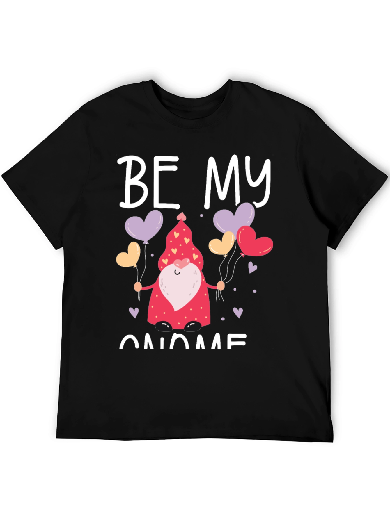 Be My Gnome Valentines Day Graphic Tee