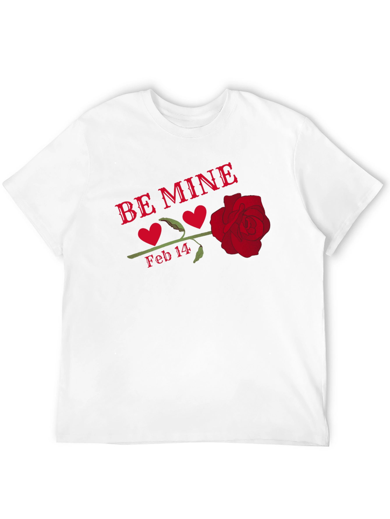 Be Mine Valentines Day Graphic T-Shirt