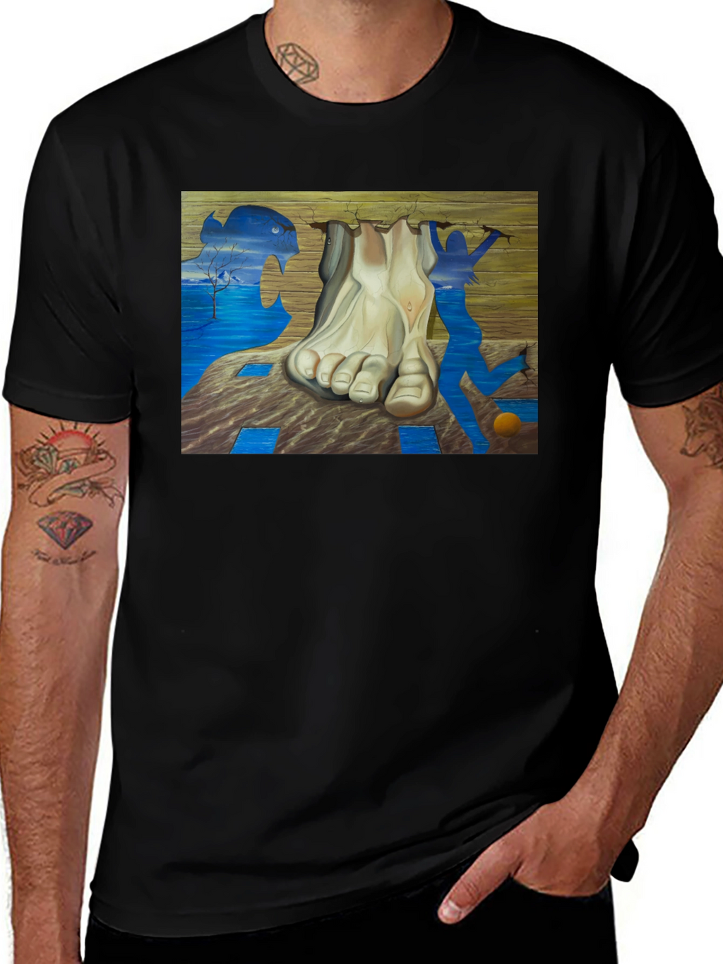 Surrealist Art Print T-Shirt