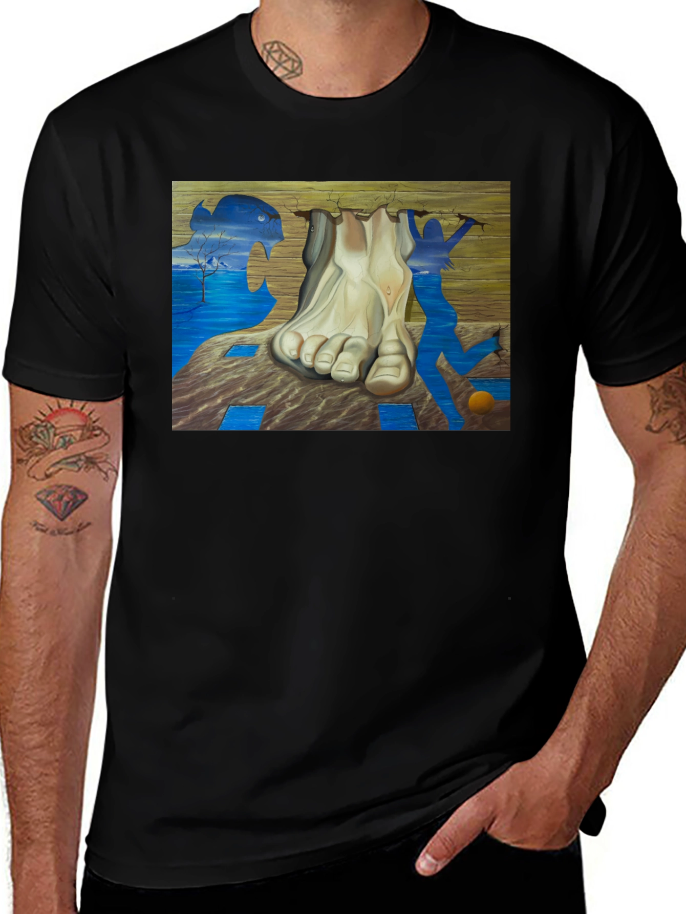 Surrealist Art Print T-Shirt
