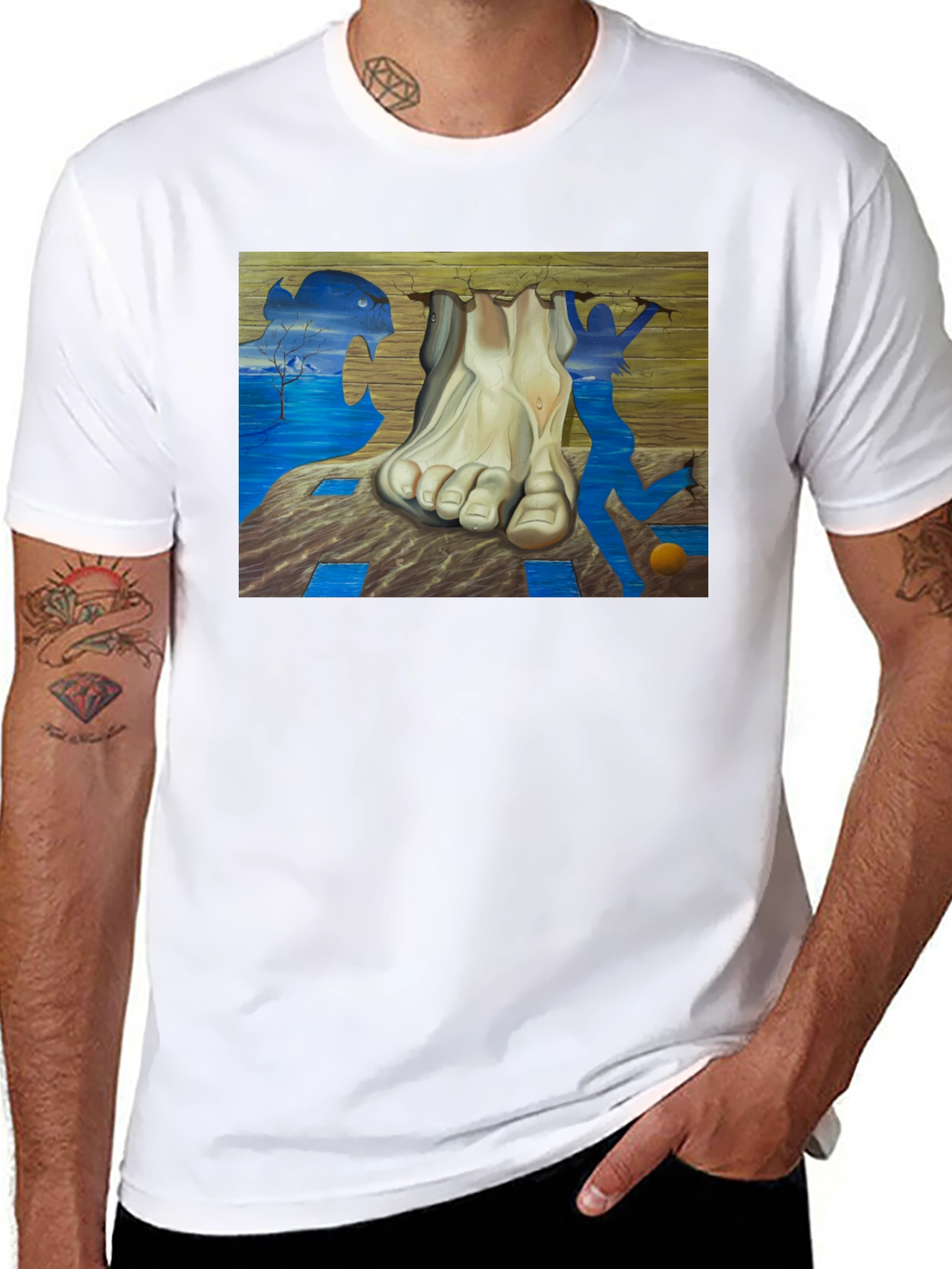 Surrealist Art Print T-Shirt