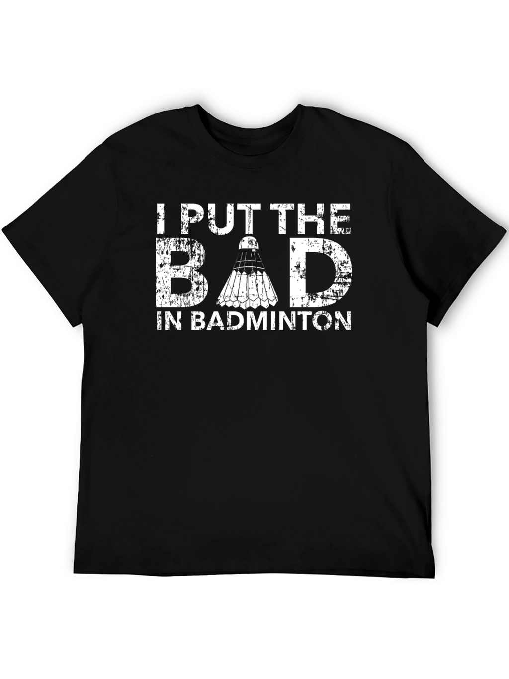 Funny Badminton Player T-Shirt