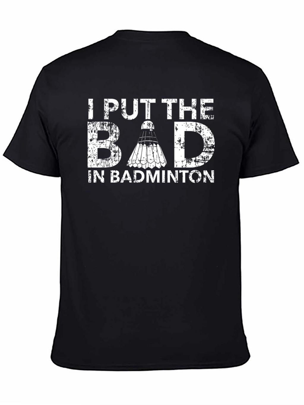 Funny Badminton Player T-Shirt