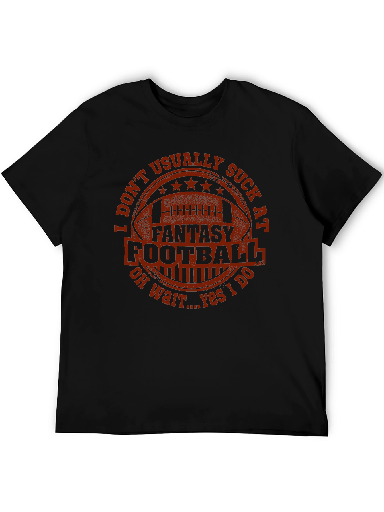 Fantasy Football T-Shirt - I Dont Usually Suck