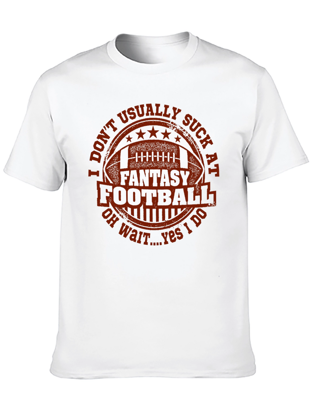 Fantasy Football T-Shirt - I Dont Usually Suck