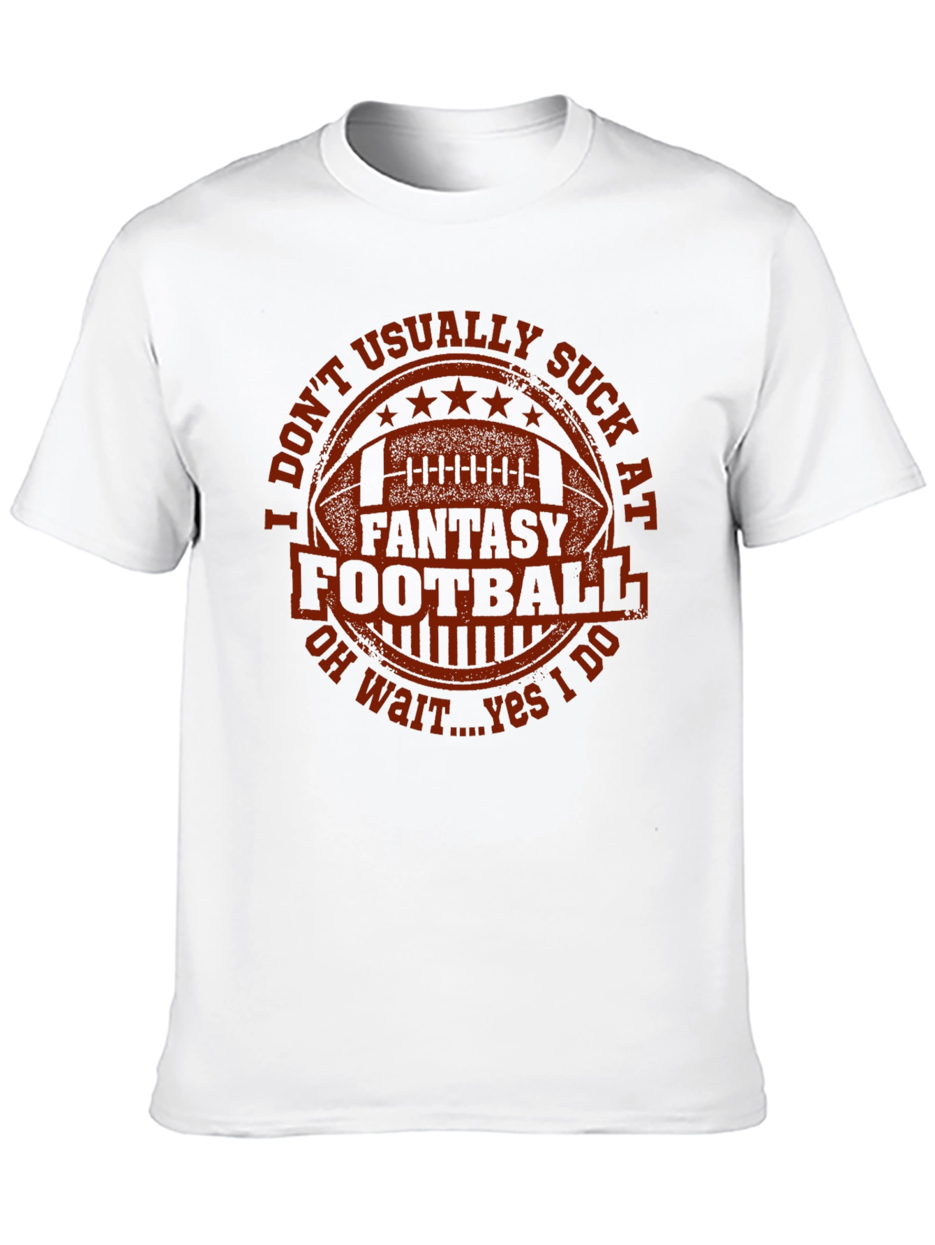 Fantasy Football T-Shirt - I Dont Usually Suck