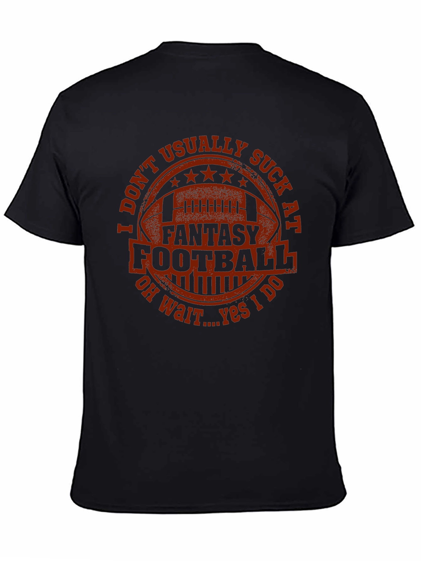 Fantasy Football T-Shirt - I Dont Usually Suck