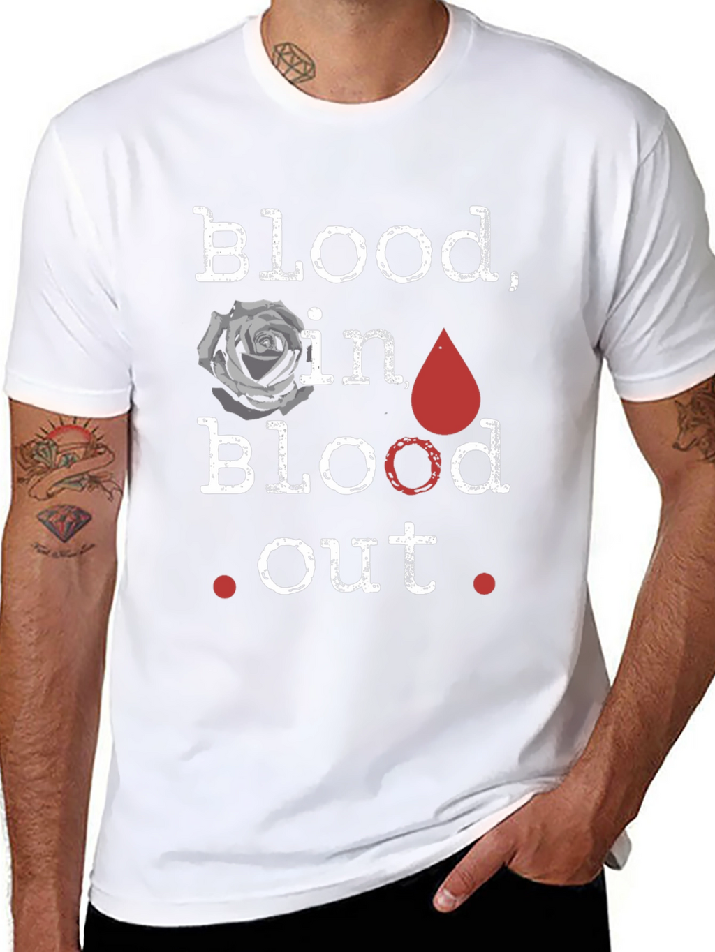 Blood In Blood Out Graphic Tee