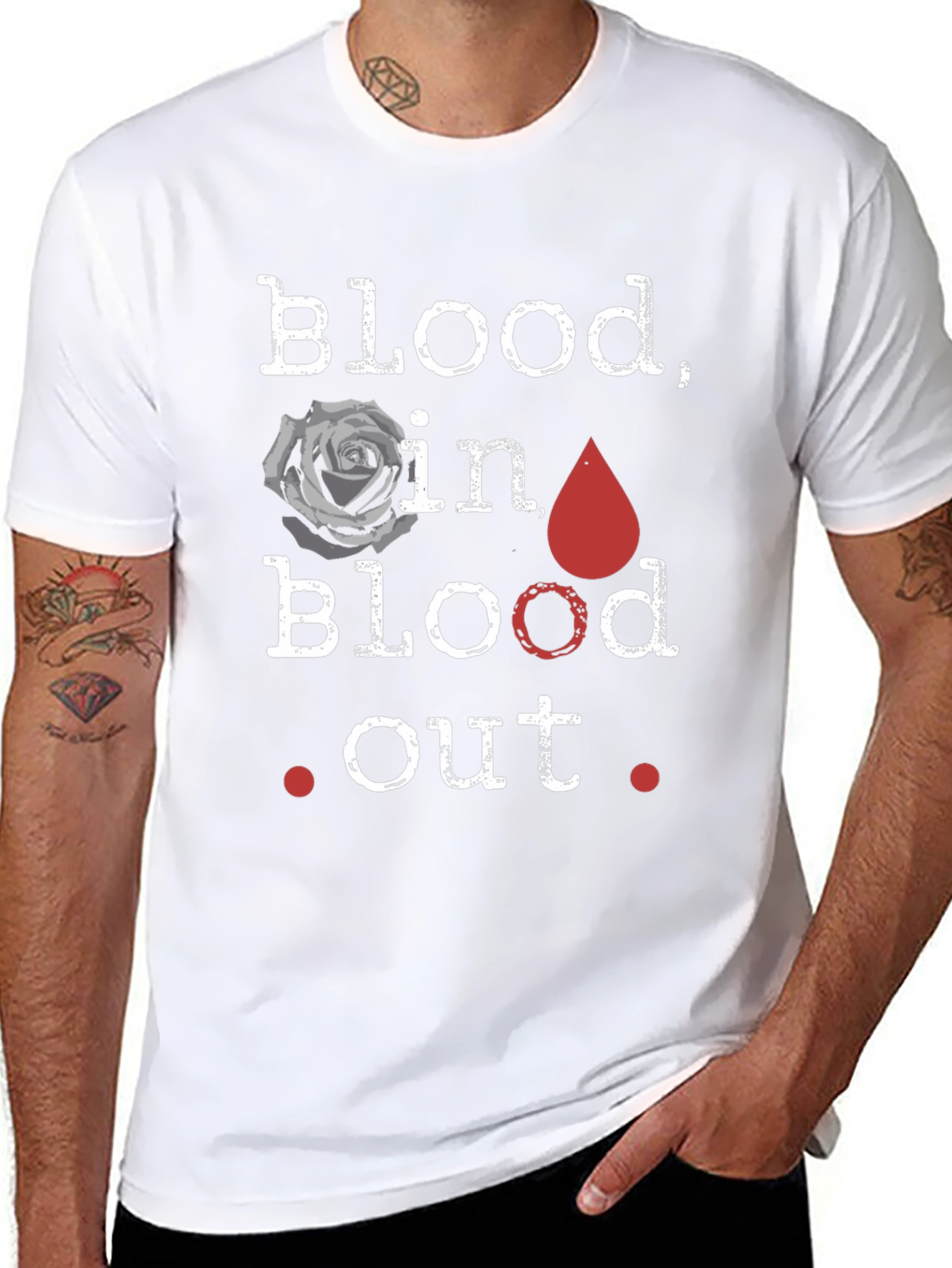 Blood In Blood Out Graphic Tee