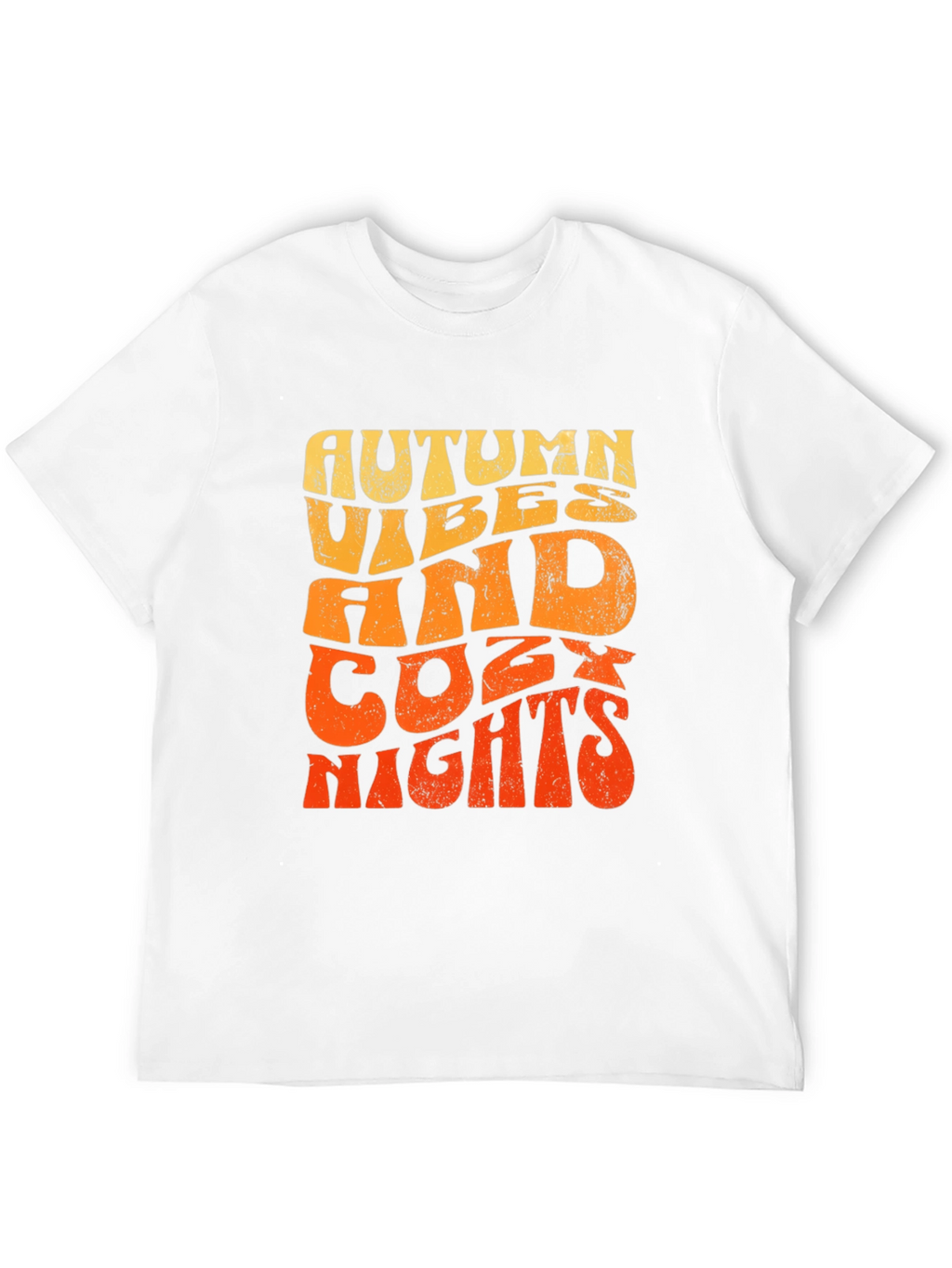 Autumn Vibes Cozy Nights Graphic T-Shirt