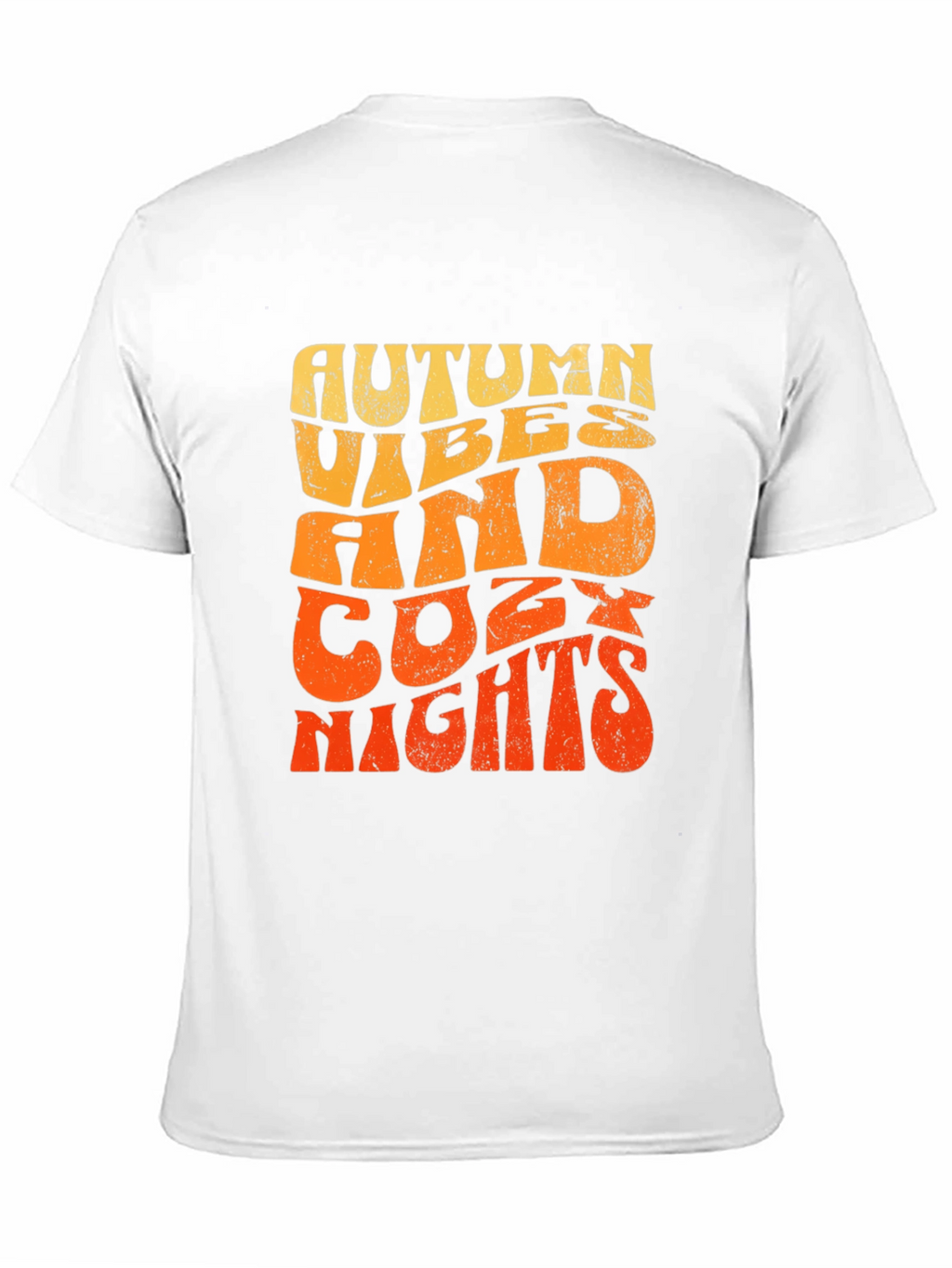 Autumn Vibes Cozy Nights Graphic T-Shirt