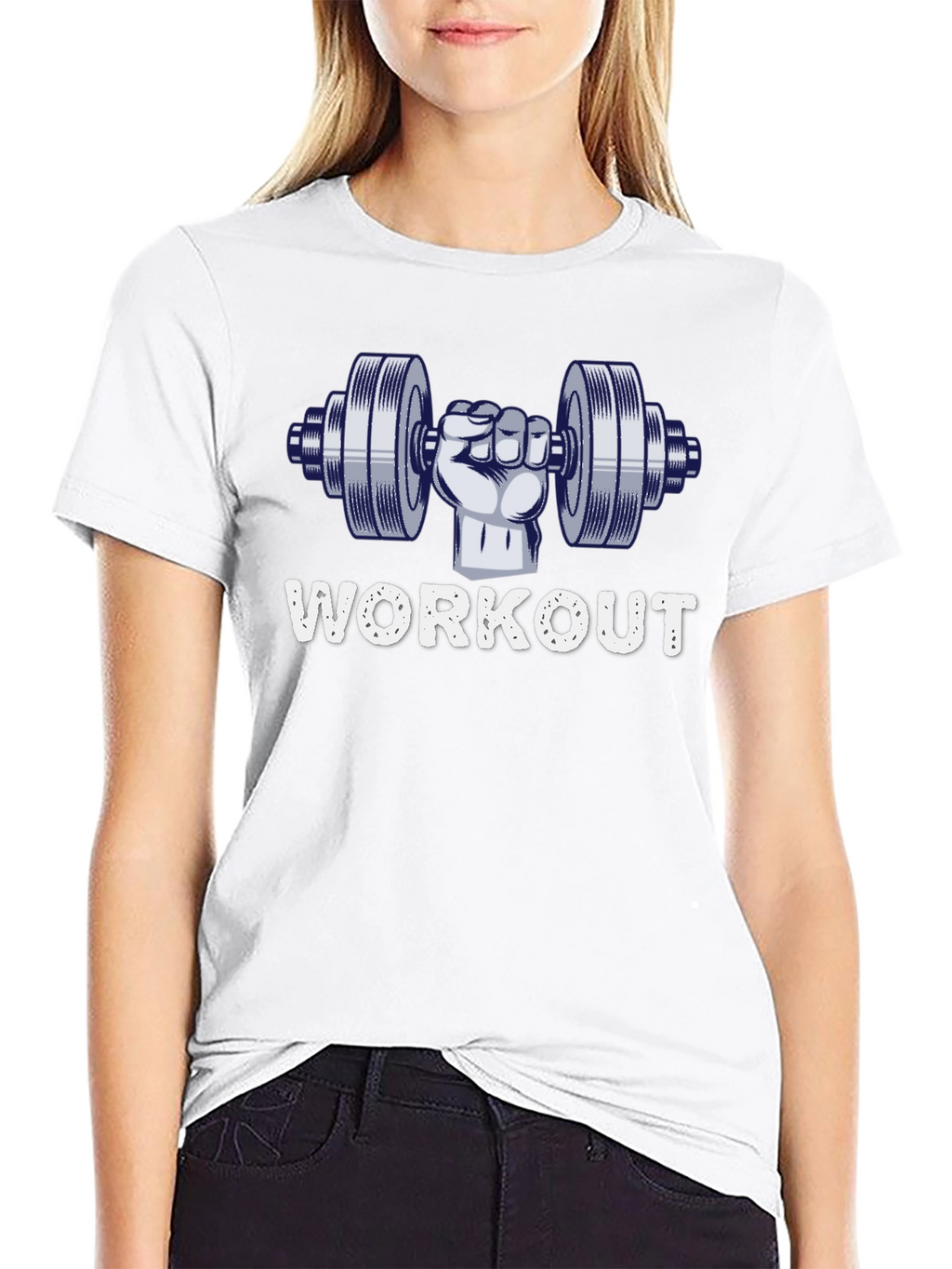 Workout Graphic Tee - Gym Motivation T-Shirt