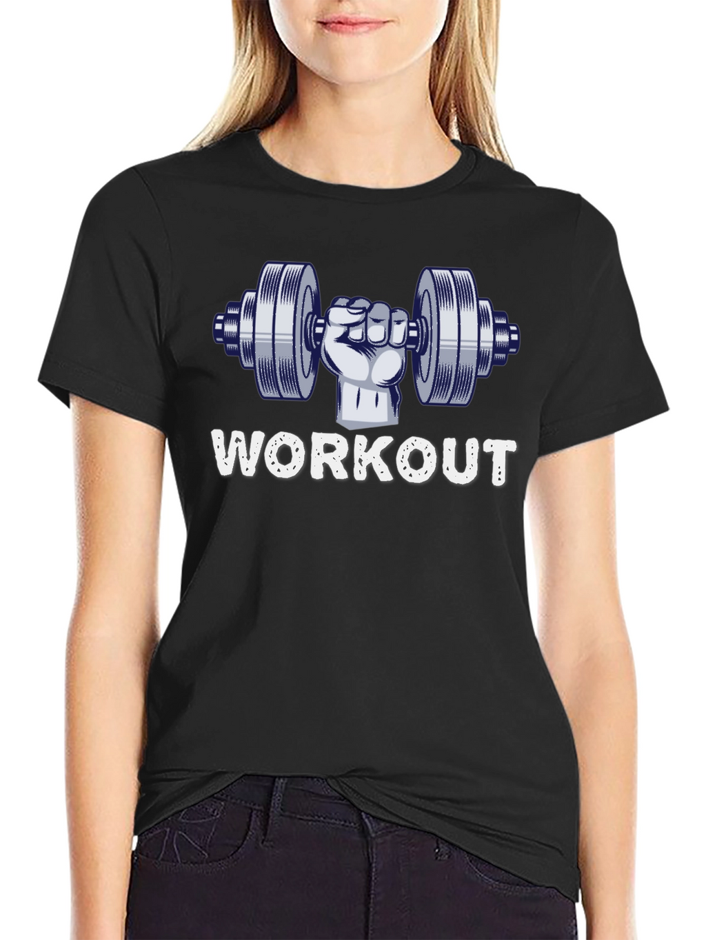 Workout Graphic Tee - Gym Motivation T-Shirt