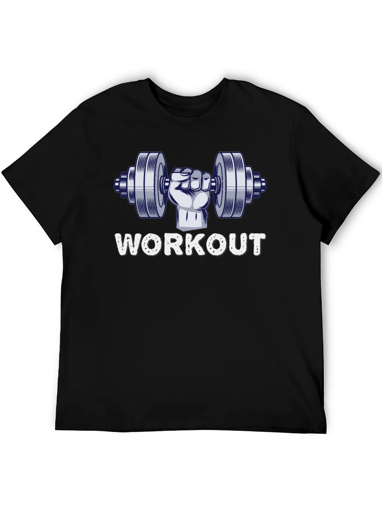 Workout Graphic Tee - Gym Motivation T-Shirt