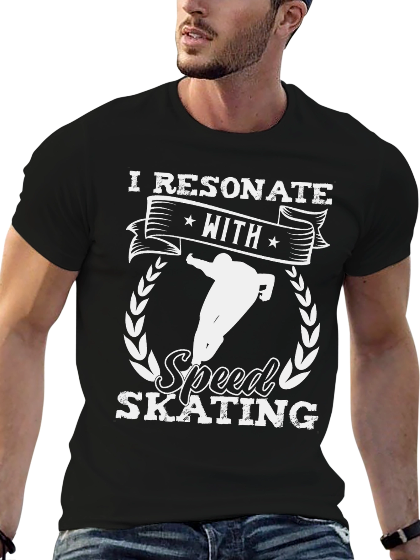 Speed Skating Graphic T-Shirt
