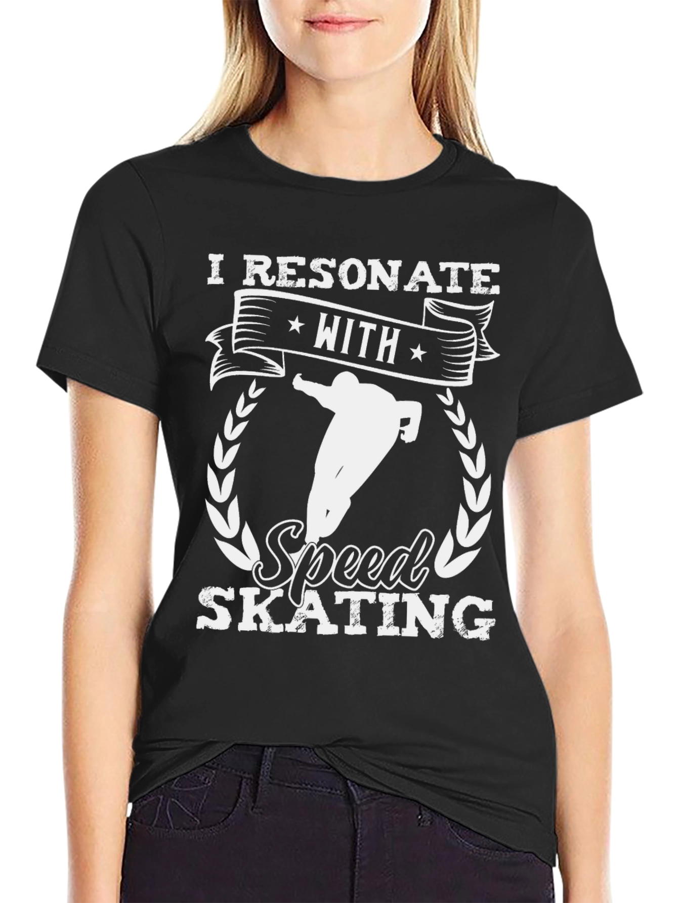 Speed Skating Graphic T-Shirt