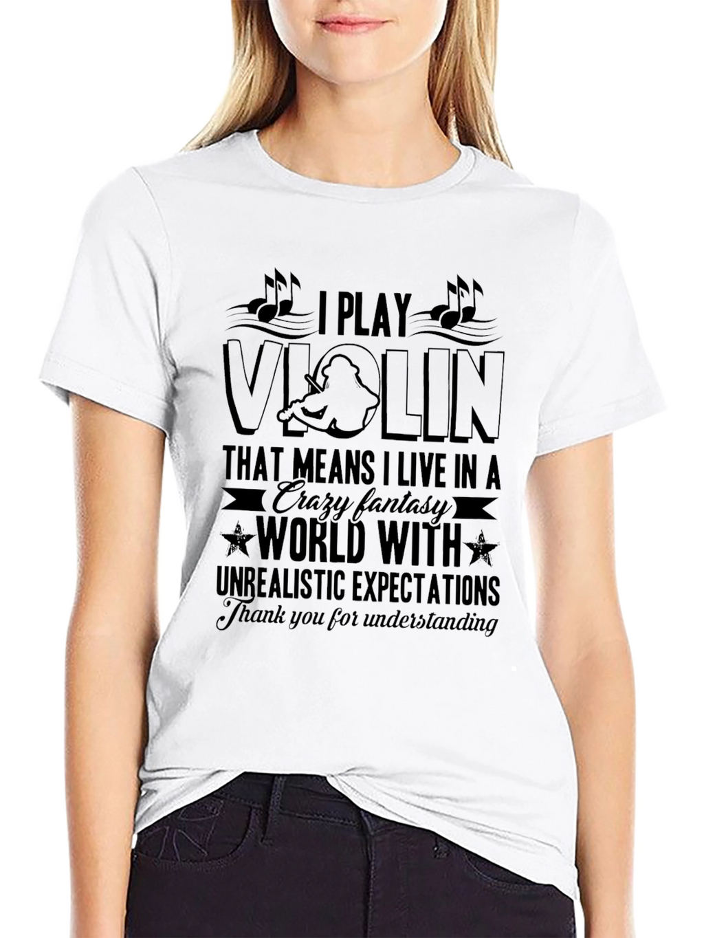 I Play Violin T-Shirt