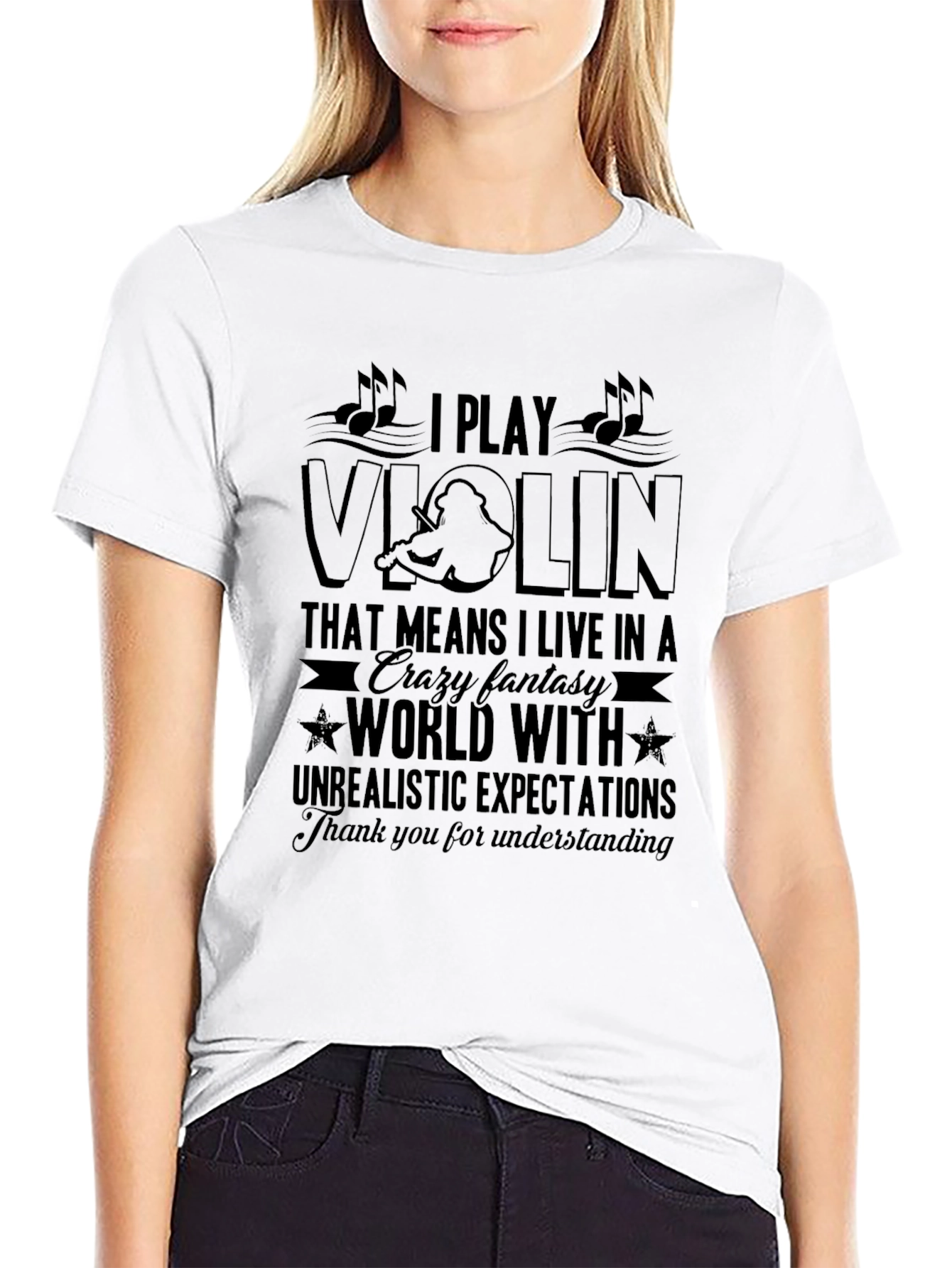 I Play Violin T-Shirt