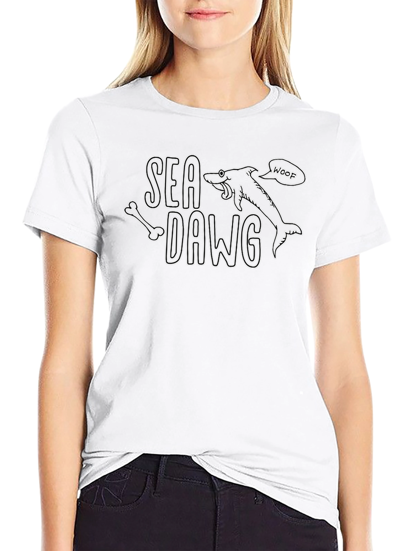Sea Dawg T-Shirt - Novelty Graphic Tee