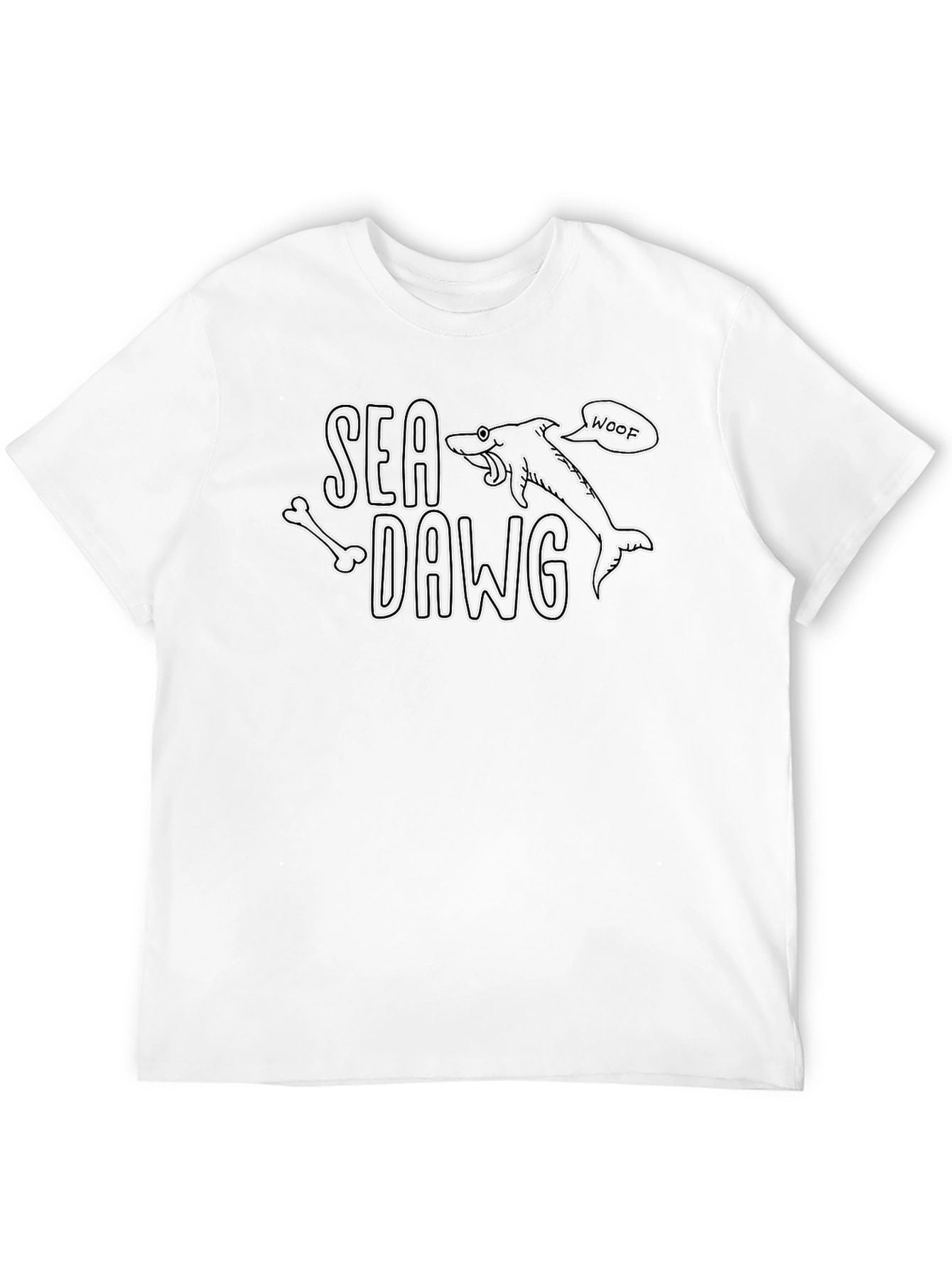 Sea Dawg T-Shirt - Novelty Graphic Tee
