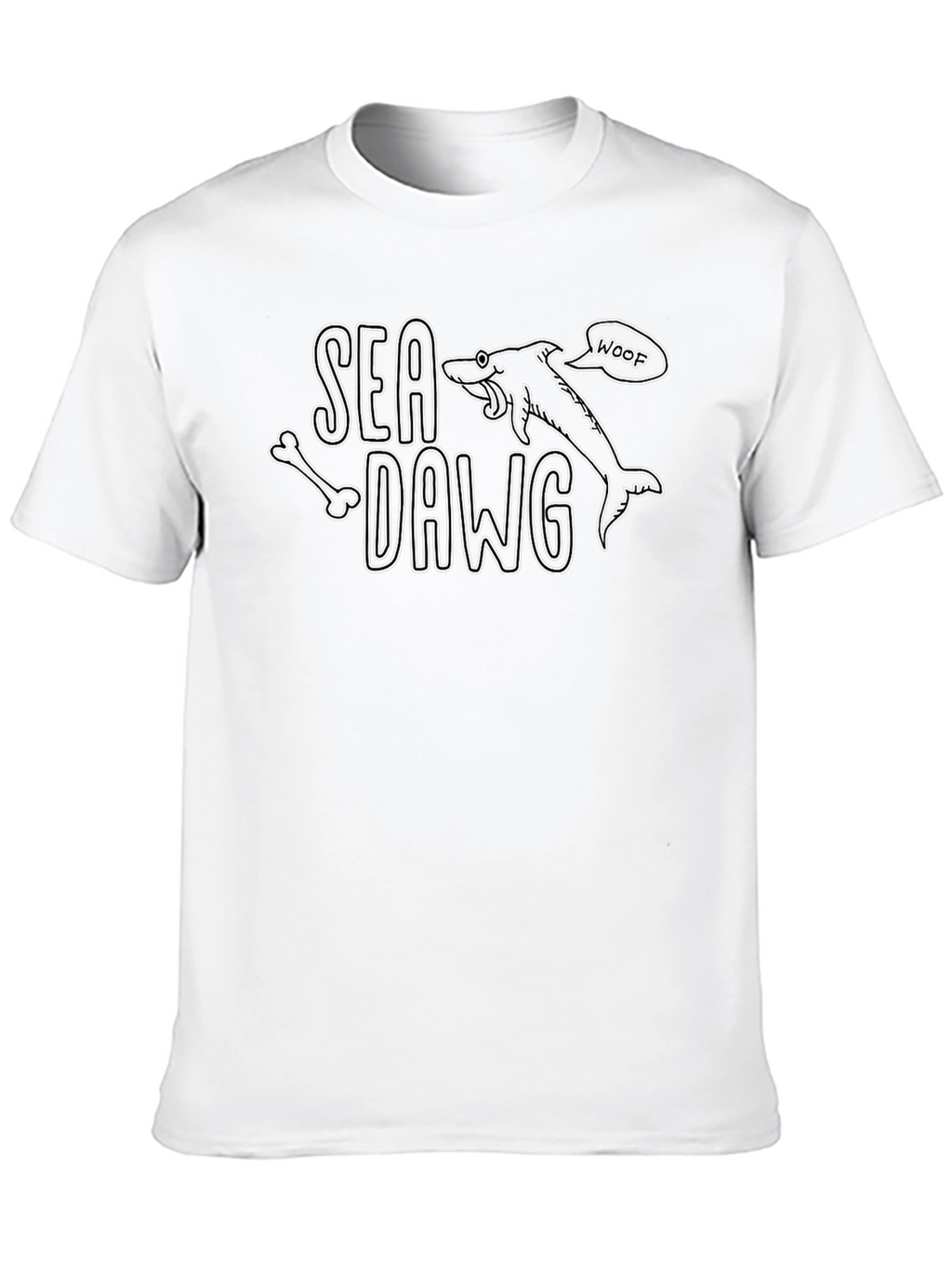 Sea Dawg T-Shirt - Novelty Graphic Tee