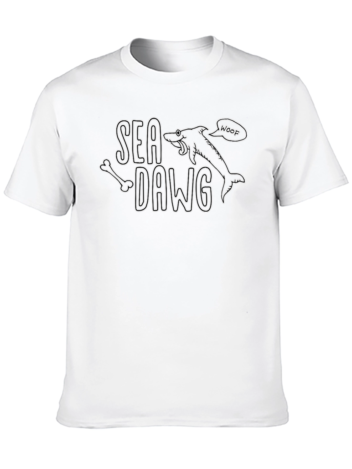Sea Dawg T-Shirt - Novelty Graphic Tee