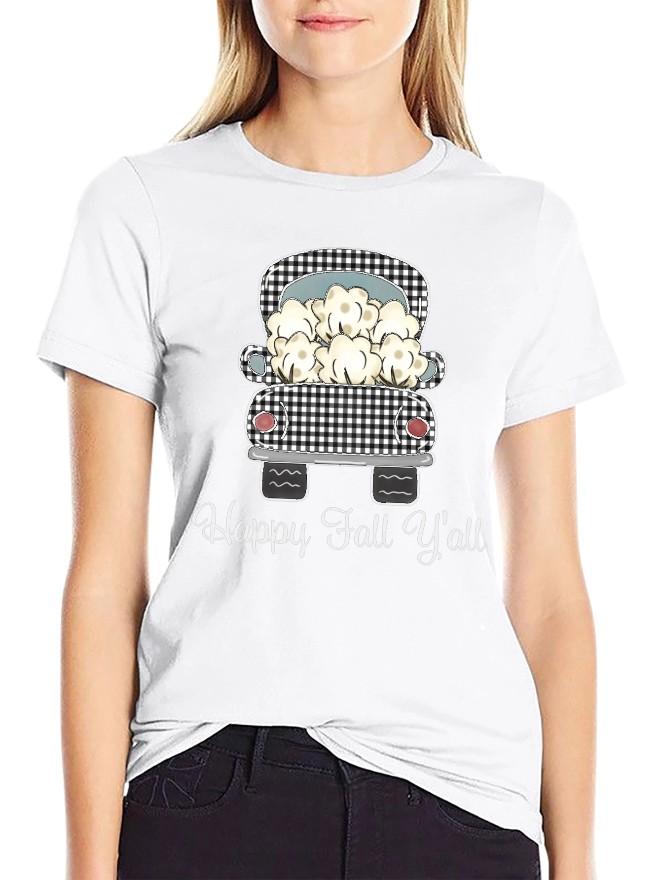 Happy Fall Yall Truck T-Shirt